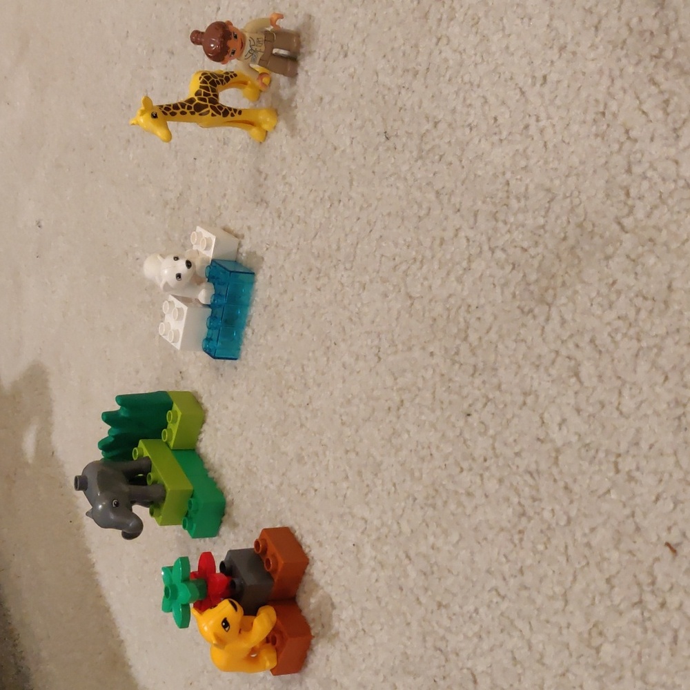 Lego Duplo Baby Zoo Building Blocks 18 PCs Set